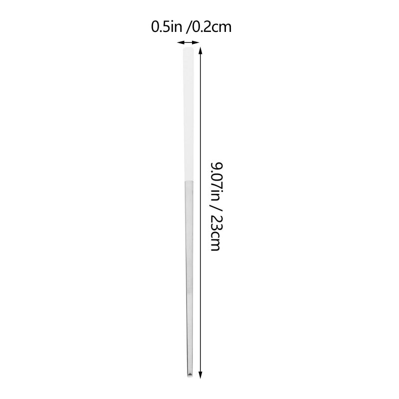Stainless Steel Chopsticks Set 5 Pairs 23 5Cm Non Slip Heat Resistant for Kitchen Dining Camping - Image 3