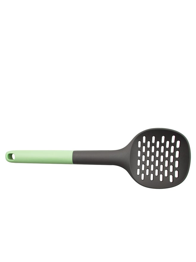 Cuisine Art مغرفة نايلون بمقبض PP من كوزين آرت مع ثقب للتعليق، أخضر بيستو 32.5 سم - Image 1