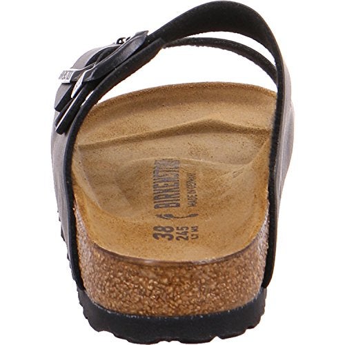 BIRKENSTOCK صندل بيركنستوك يونيكس أريزونا، أسود بيركو-فلور، 39 N EU - Image 3