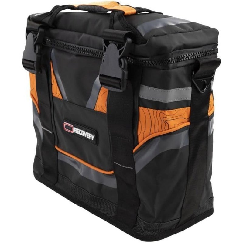 Recovery Bag Black/Orange Small For Post-Workout Recovery Lightweight Nylon Fabric Compact Travel-Friendly Design - Image 3
