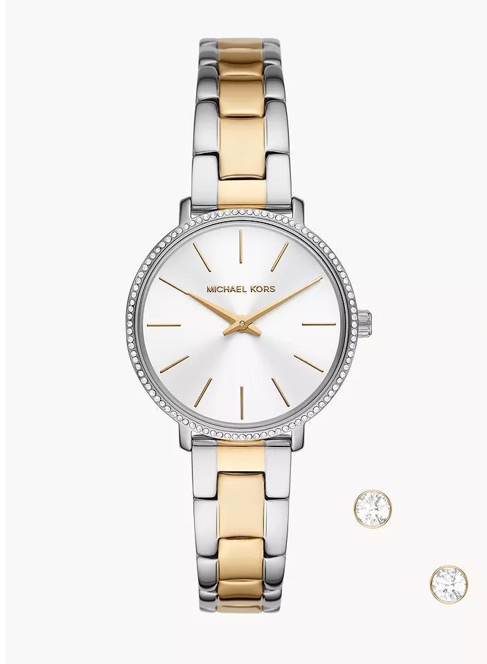 ام كي ساعة Pyper ثنائية اللون MK1041 - Image 1