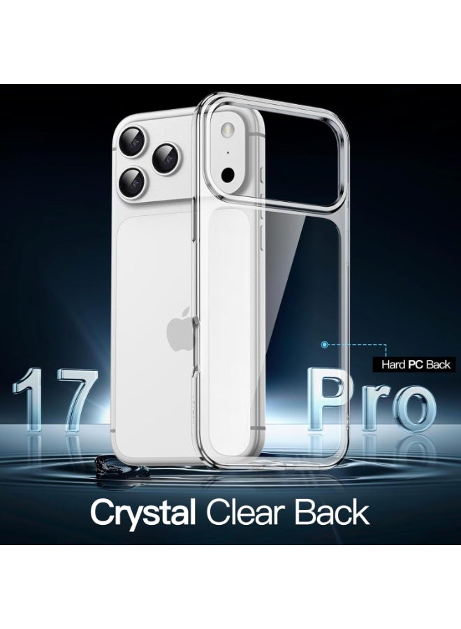 Case for iPhone 17 Pro 6.3-Inch, Non-Yellowing Shockproof Phone Bumper Cover, Anti-Scratch Clear - Image 3