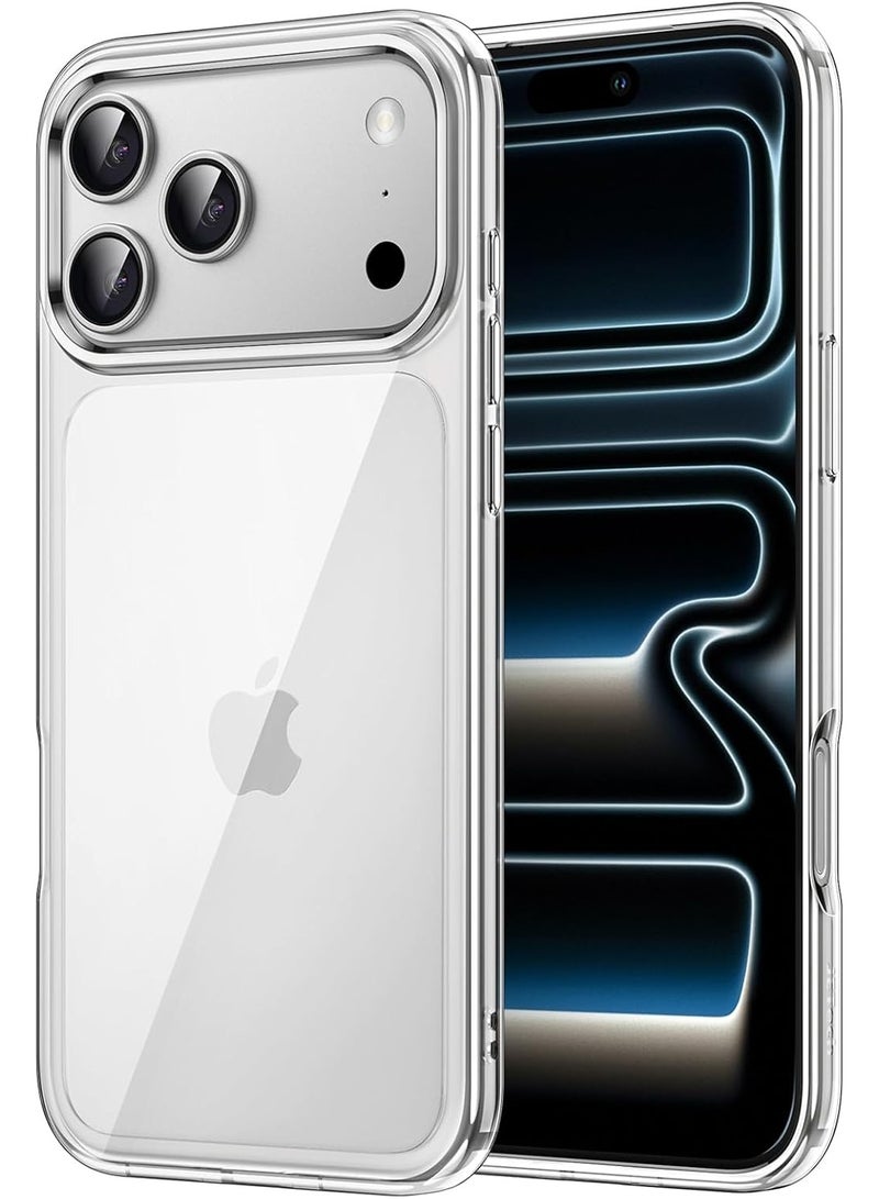 Case for iPhone 17 Pro 6.3-Inch, Non-Yellowing Shockproof Phone Bumper Cover, Anti-Scratch Clear - Image 1