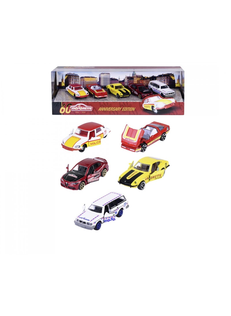 Majorette Majorette Anniversary Edition Die-Cast 5 Pieces Giftpack  - Image 1