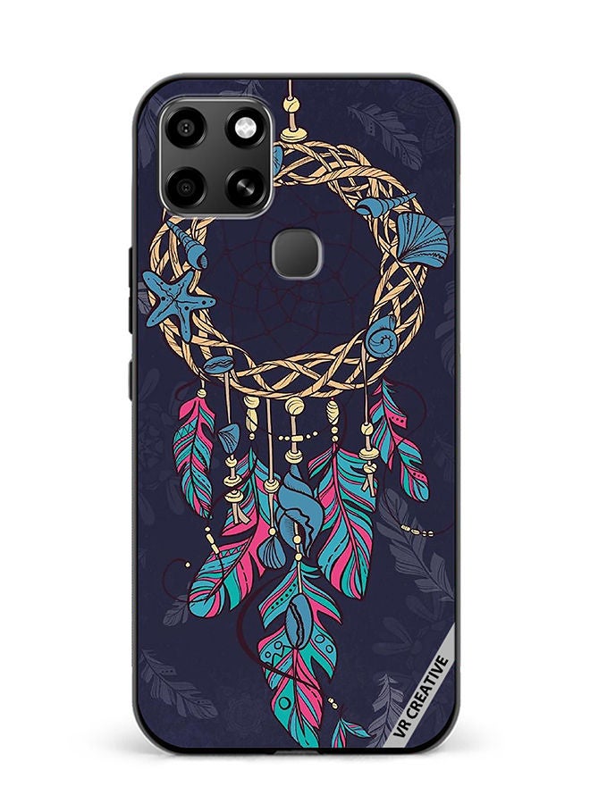 VR CREATIVE Protective Case Cover For Infinix Smart 6 Dream Catcher Design Multicolour - Image 1