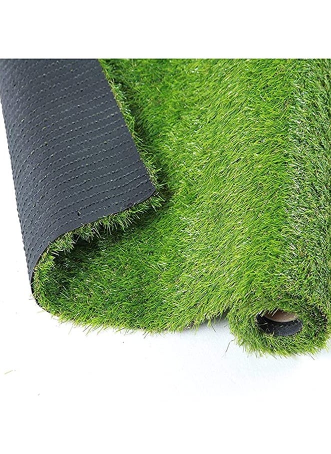 HOME TASTE Artificial Grass Carpet – Green Turf for Home & Outdoor Garden Decoration, 2x2 Meters for Front/Backyards  - Image 1