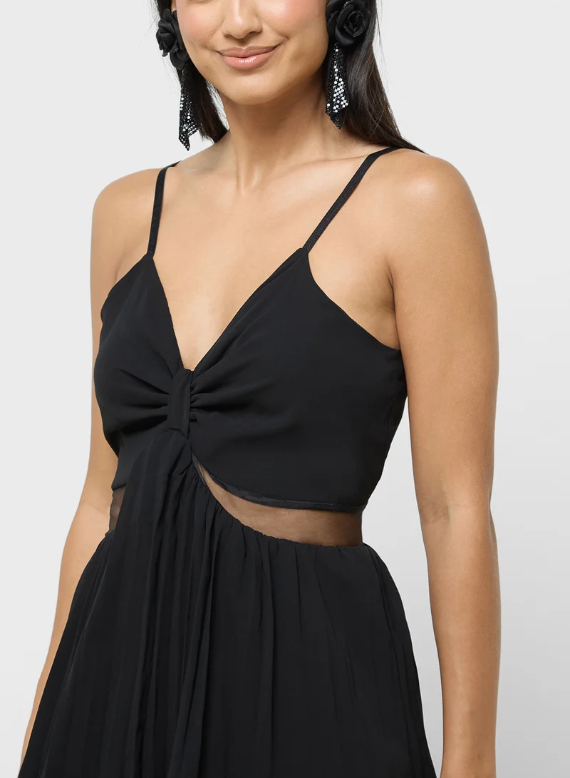 ايلا Pleated Layered Dress
