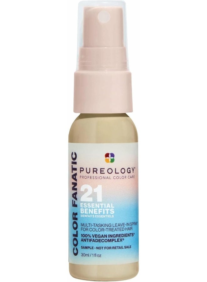 PUREOLOGY Color Fanatic Leave-In Conditioner Hair Treatment Detangler Spray - Image 1