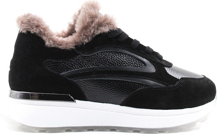 Fast Step Genuine Leather Fur Women's Casual Shoes 757KZA24503  - Image 5