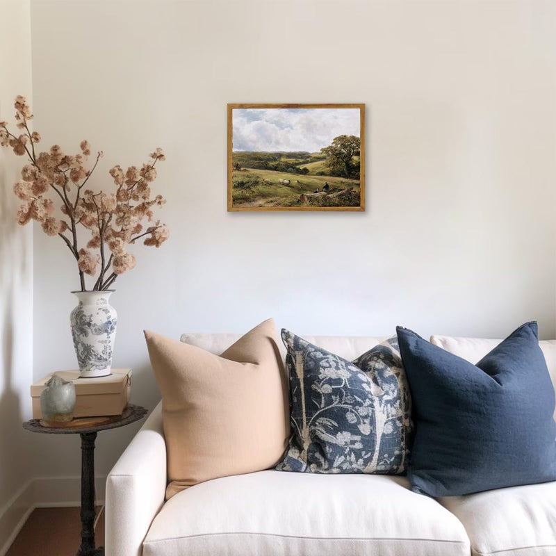 KBKBART مؤطرة الجدار الفني ديكور المطبخ خمر المطبخ الجدار المطبوعات Apple Life Farmhouse Decor Wall Art Rustic Watercolor Painting Sign Sign Canvas Art Prints for Room Room Room Room Gallery Vintage Pictures Decor - Image 4