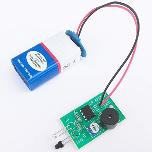 Kit4Curious IR Sensor Buzzer Security Alarm Complete kit with Instruction Manual Multicolor - Image 2