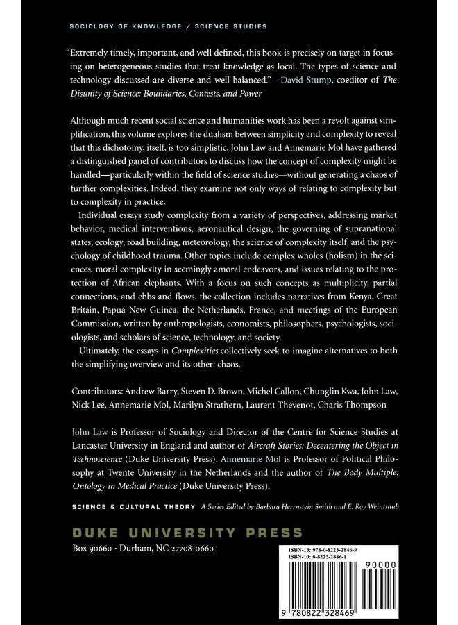 Complexities: Social Studies of Knowledge Practices - Image 2