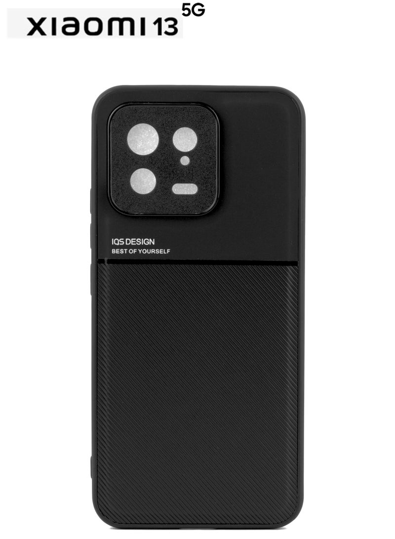 ELLAGECASE حافظة فاخرة رفيعة للغاية لهاتف Xiaomi 13 5G، لوحة معدنية مخفية، تصميم نحيف، سهل الحمل، وحماية معززة للكاميرا - Image 4