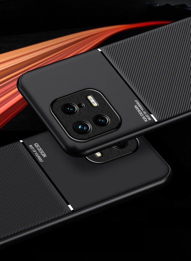 ELLAGECASE حافظة فاخرة رفيعة للغاية لهاتف Xiaomi 13 5G، لوحة معدنية مخفية، تصميم نحيف، سهل الحمل، وحماية معززة للكاميرا - Image 5