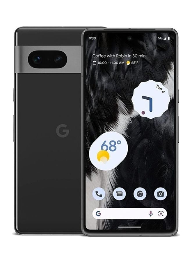 جوجل Pixel 7 Obsidian / Noir Volcanique 8GB RAM 128GB 5G - الإصدار العالمي - Image 1