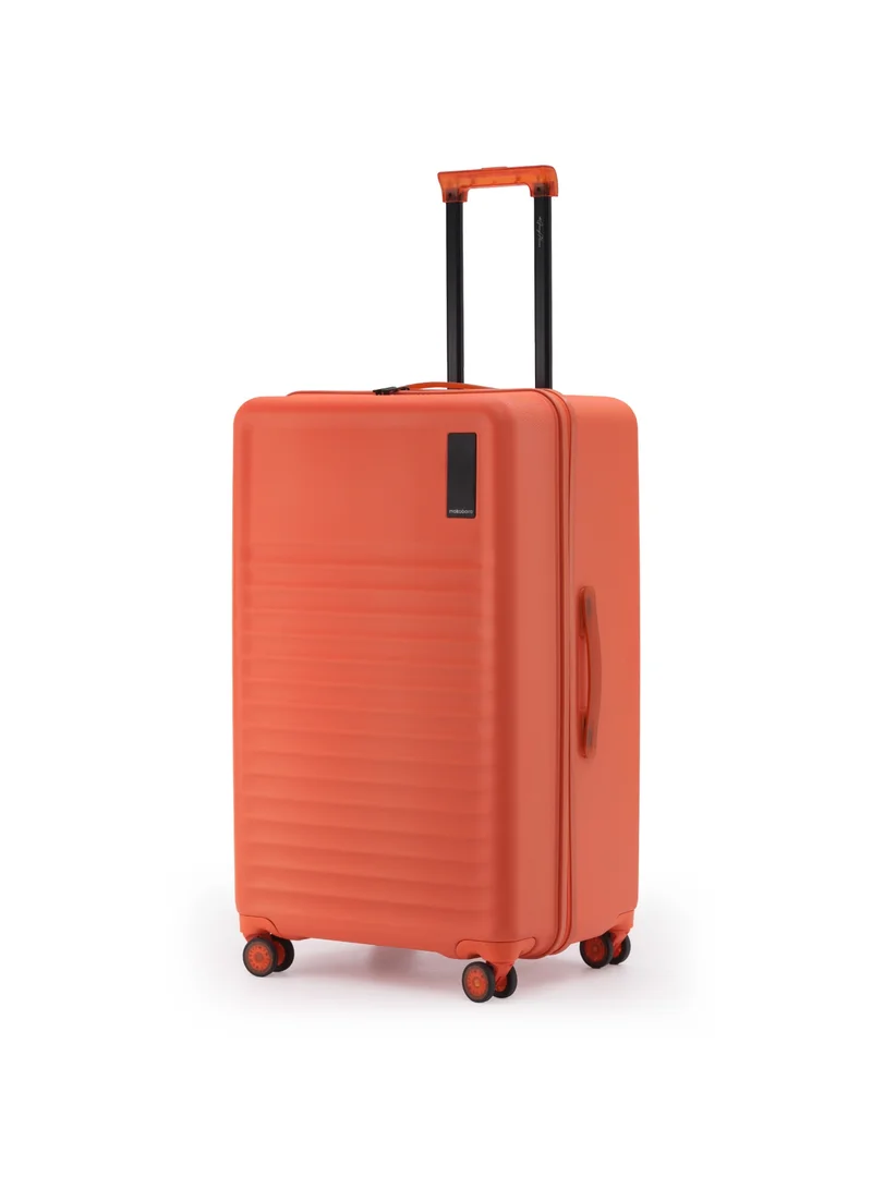 موكوبارا للتجارة ذ.م.م حقيبة سفر كبيرة من البولي كربونات المتين من ذا آيسل تشيك إن - لون برتقالي غبار النجوم