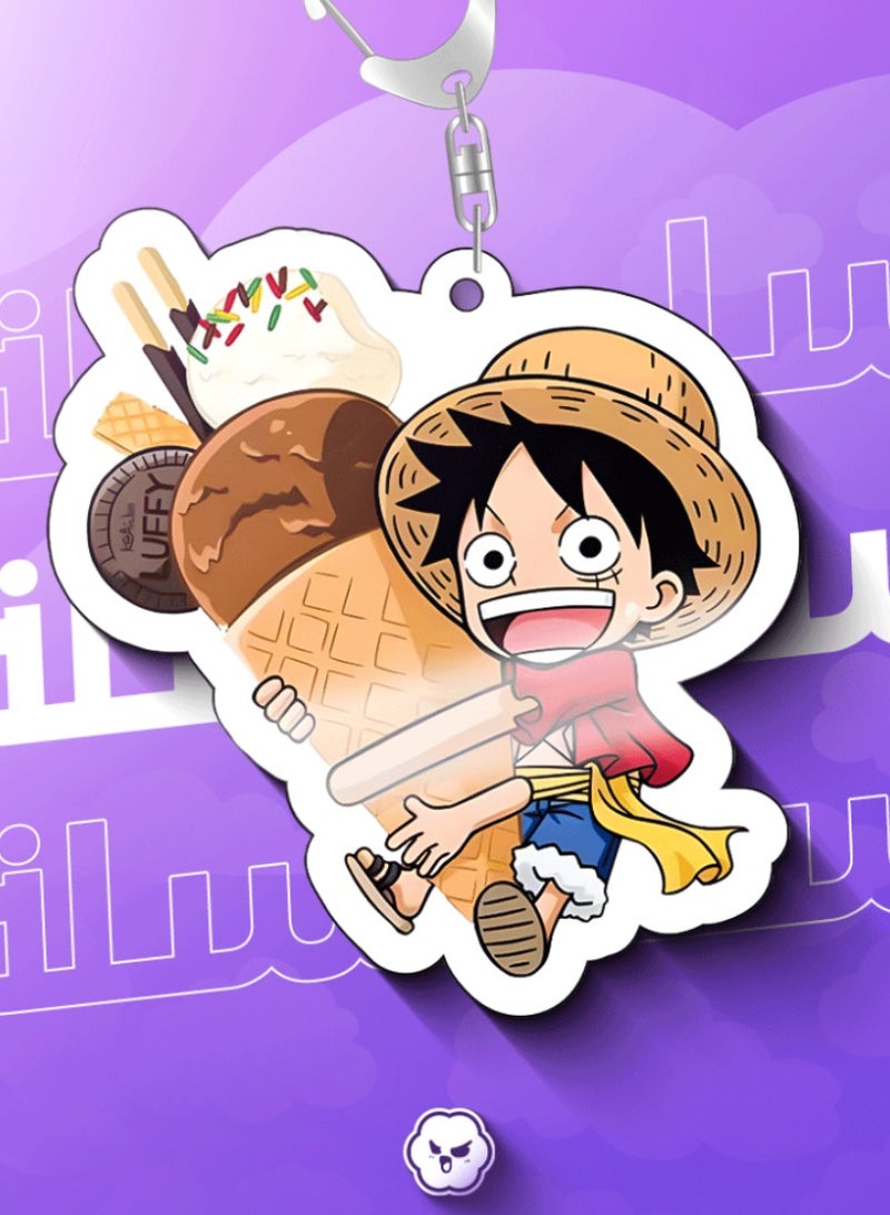 Luffy keychain