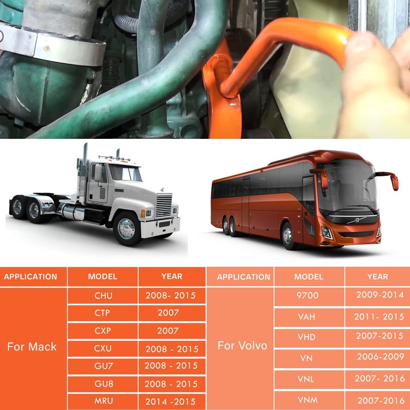 sevencow 924-5528 أداة شد حزام الملحقات لسيارات ماك وفولفو - Image 3