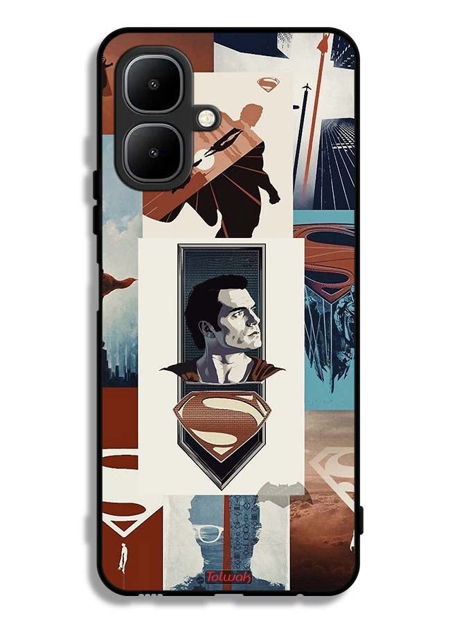 Tolwak Tecno Pop 10 Protective Case Cover Superman Art