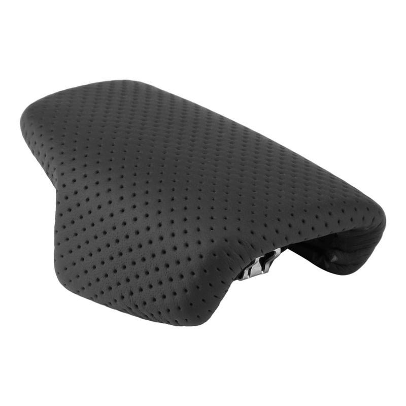 Gear Shift Knob Cover Automatic LHD Durable Wear-Resistant Gear Shift Knob Cap Cover - Ergonomic Anti-Slid Design for Audi A4 A5 - Image 2