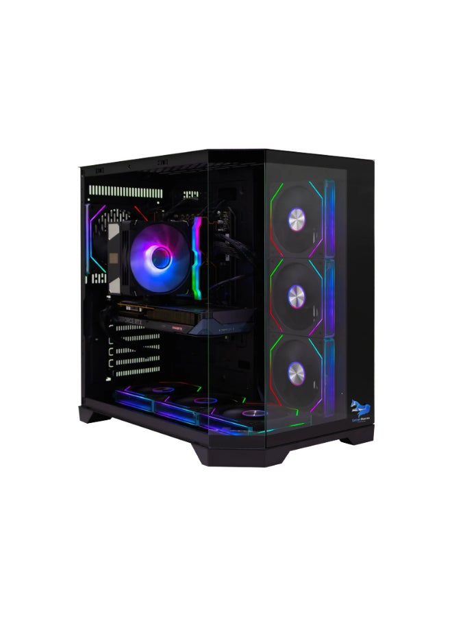 Setup Master Gaming PC With Intel Core i7-14700F Processor/16GB RAM/1TB  SSD /8GB NVIDIA GeForce RTX 5060 Graphics /Windows 11 Pro+ Mouse + Keyboard and Wireless Card Black - Image 3