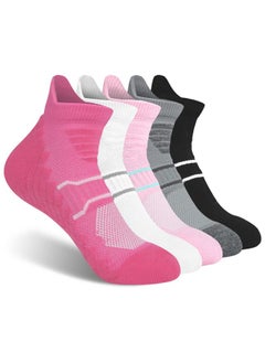AIMERDAY Aimerday Performance Womens Athletic Ankle Socks Max Cushioned Low Cut Running Socks for Women Arch Support Wicking Tab Socks  - Image 1