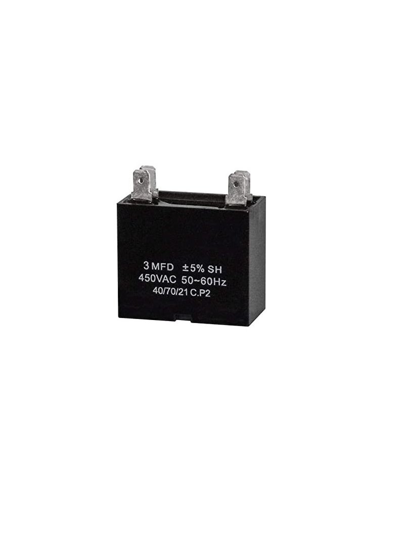 Generic Burst Proof High Quality 2 Pin Round Capacitor with Aluminium Housing for AC Motor Compressor  - Image 3