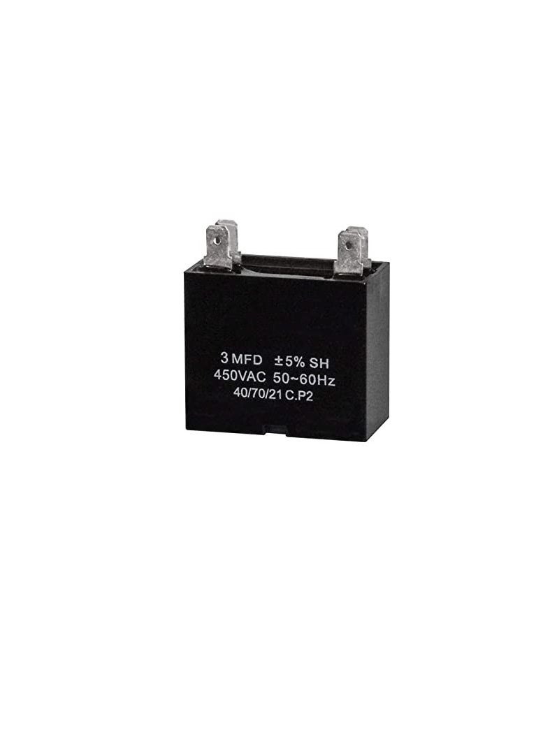 Generic Burst Proof High Quality 2 Pin Round Capacitor with Aluminium Housing for AC Motor Compressor  - Image 1