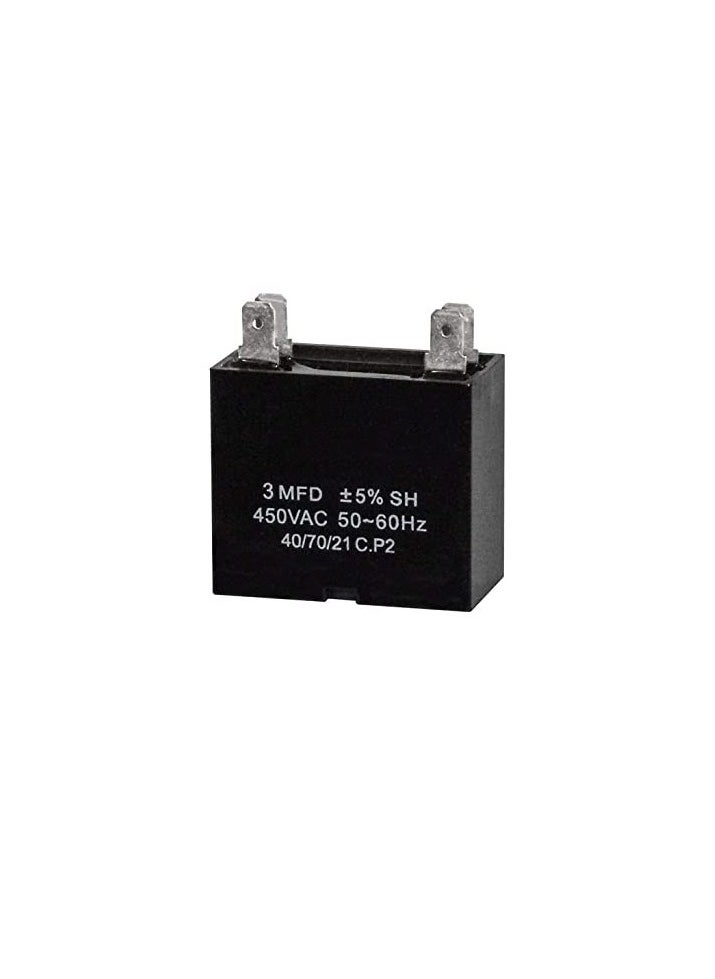 Generic Burst Proof High Quality 2 Pin Round Capacitor with Aluminium Housing for AC Motor Compressor  - Image 2