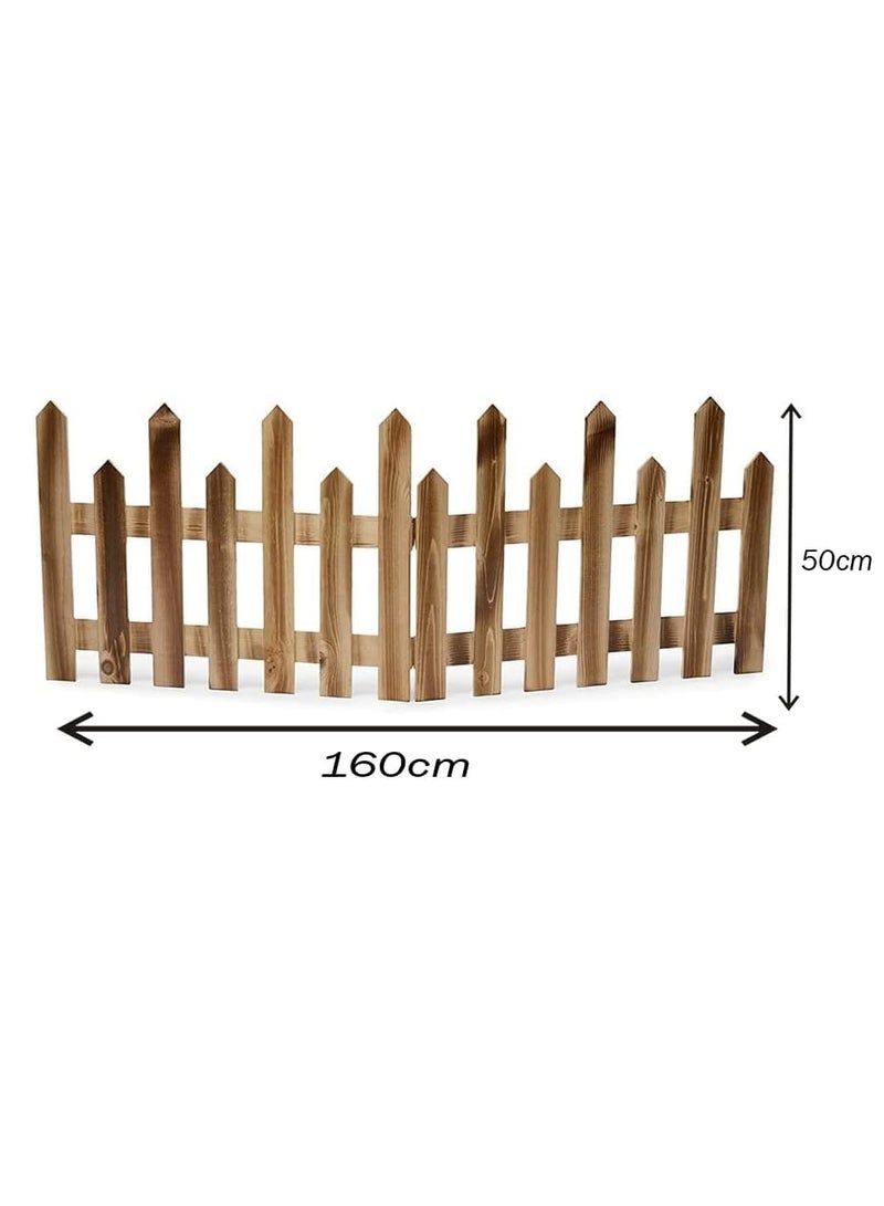 FFD Garden Picket Fence Decorative Landscape Edging Border for Patio, Fairy Garden - Image 2