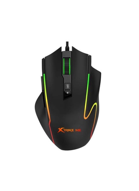 ماوس ألعاب سلكي - 9 أزرار - ME GM-518