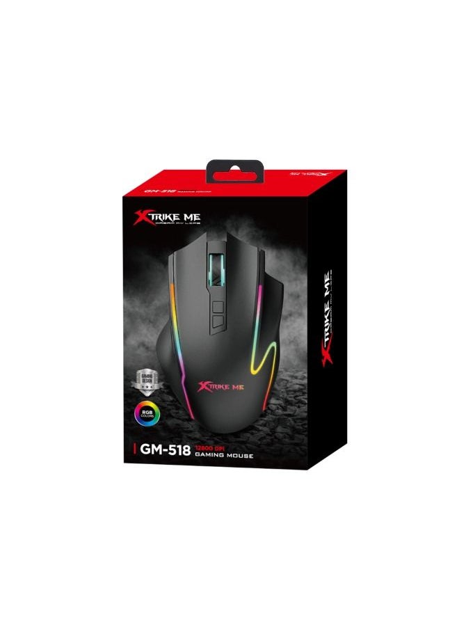 إكسترايك-مي - ماوس ألعاب سلكي - 9 أزرار - ME GM-518 - Image 1