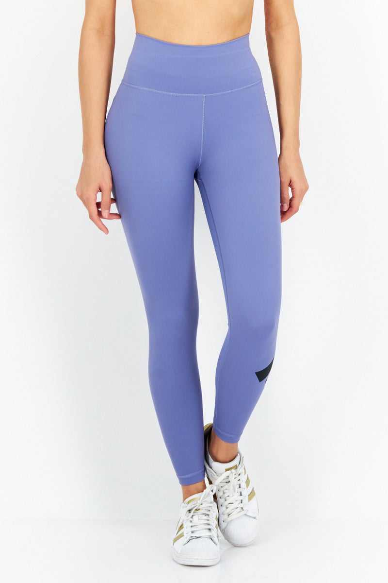 Adidas Women Sportswear Fit Training Tights, Steel Blue - Image 1