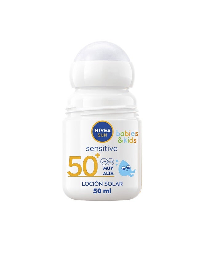 Nivea Sun Babies & Kids Roll-On Sun Lotion SPF50+ 50ml - Image 1