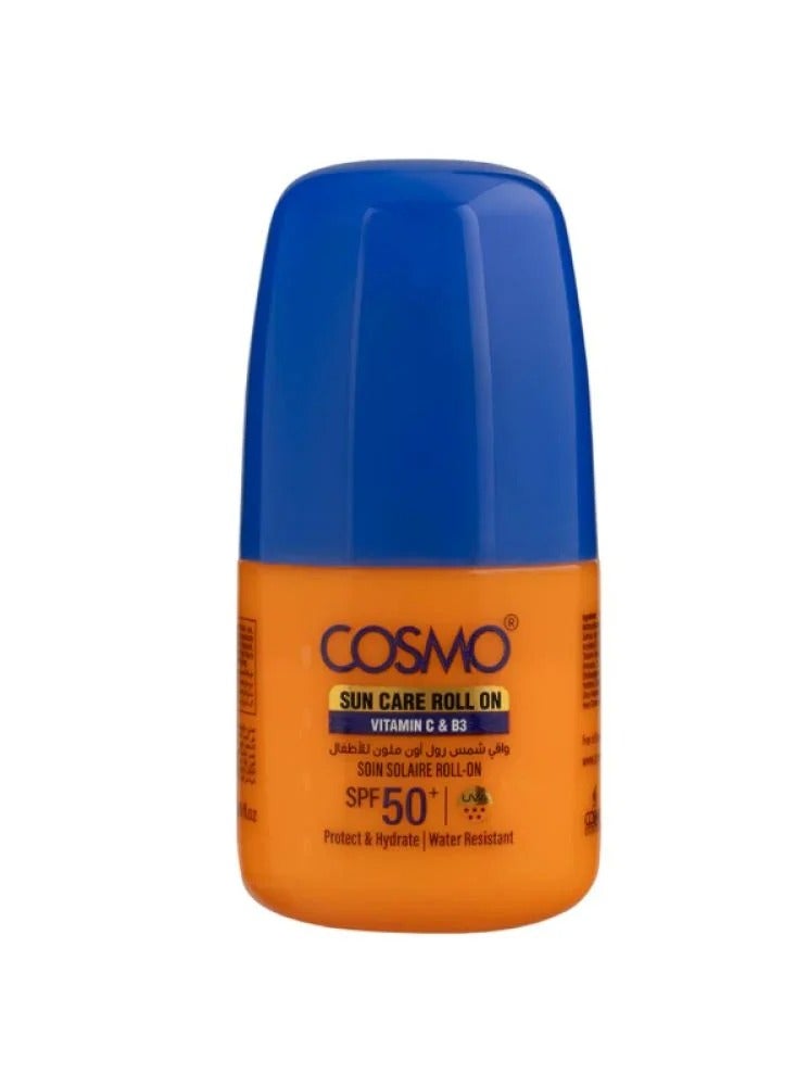 كوزمو واقي شمس رول اون للأطفال SPF 50 يحتوي على فيتامين C&B3 50 مل 