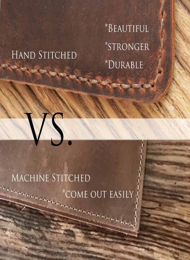 EXTRA STUDIO Genuine Leather Notebook Holder for 3" x 5" Top spiral Notebook, Leather Cover for Rite in the Rain Top Spiral Notebook 3" x 5" - Image 4