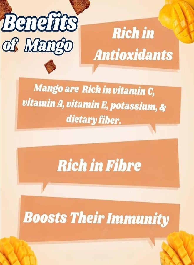 WiggleBoo Chicken & Mango Hamster Treat | Protein Rich | Fiber Rich | Crunchy Healthy Snacks | Training Treat | 45gm - Image 3