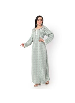 LONG UNIQUE STYLE PRINTED NECK EMBROIDERED CASUAL ARABIC KAFTAN JALABIYA DRESSES - pzsku/ZF81E345F24DA86D371F8Z/45/_/1711630607/aa600653-2f93-4225-866b-fc56ea9a7e13