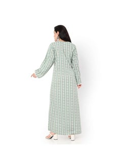 LONG UNIQUE STYLE PRINTED NECK EMBROIDERED CASUAL ARABIC KAFTAN JALABIYA DRESSES - pzsku/ZF81E345F24DA86D371F8Z/45/_/1711630609/95d1af9f-64a1-4cfa-b816-64aca81c815c