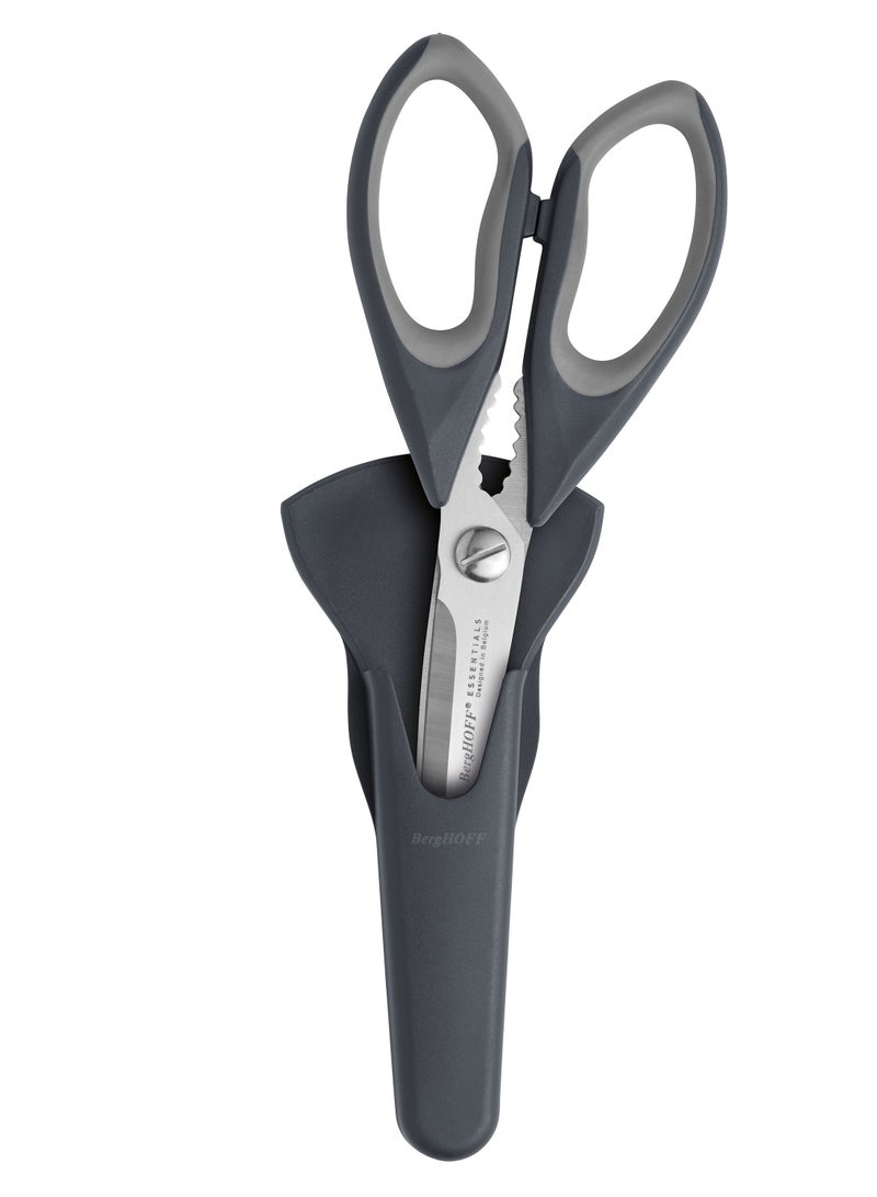 بيرجوف بيرجهوف - طقم مقص مكون من قطعتين 1x مقص مطبخ، 1x حامل مغناطيسي- شفرة حادة منالفولاذ المقاوم للصدأ - جراب مغناطيسي لسهولة الوصول - منتج بلجيكي - Image 2