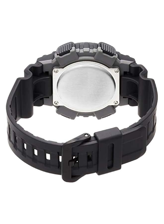 كاسيو ساعة يد كوارتز بعقارب ورقمية طراز AEQ-110W-1A - قياس 47 مم - لون أسود رجال - Image 1