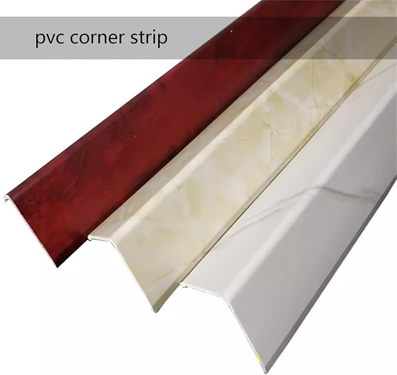 PVC Punch-Free Corner Protection Strips, Corner Protection Strips, Right-Angle Strips, Suitable for Tile Wallpaper, Cabinet Edge Decorative Strips.Beige-3x240cm/1.2x94in - Image 2