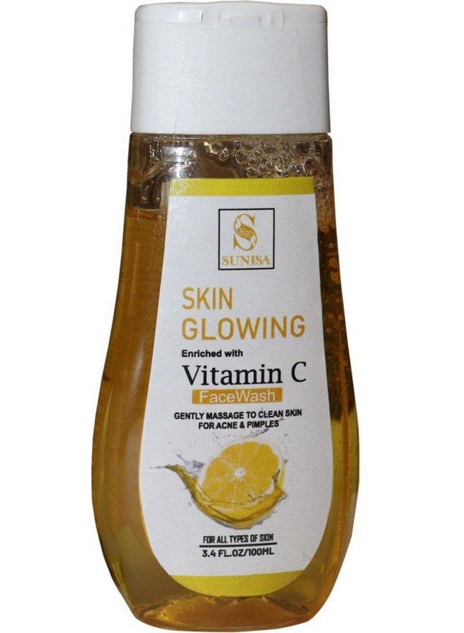 SUNISA New Face Cleansing Vitamin-C Facewash (100 ml) - (Pack of 1)