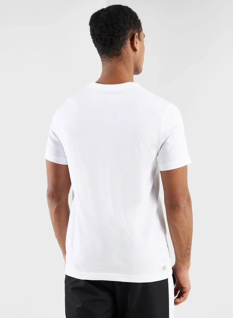 LACOSTE Ultra Dry Sport Crew Neck T-Shirt