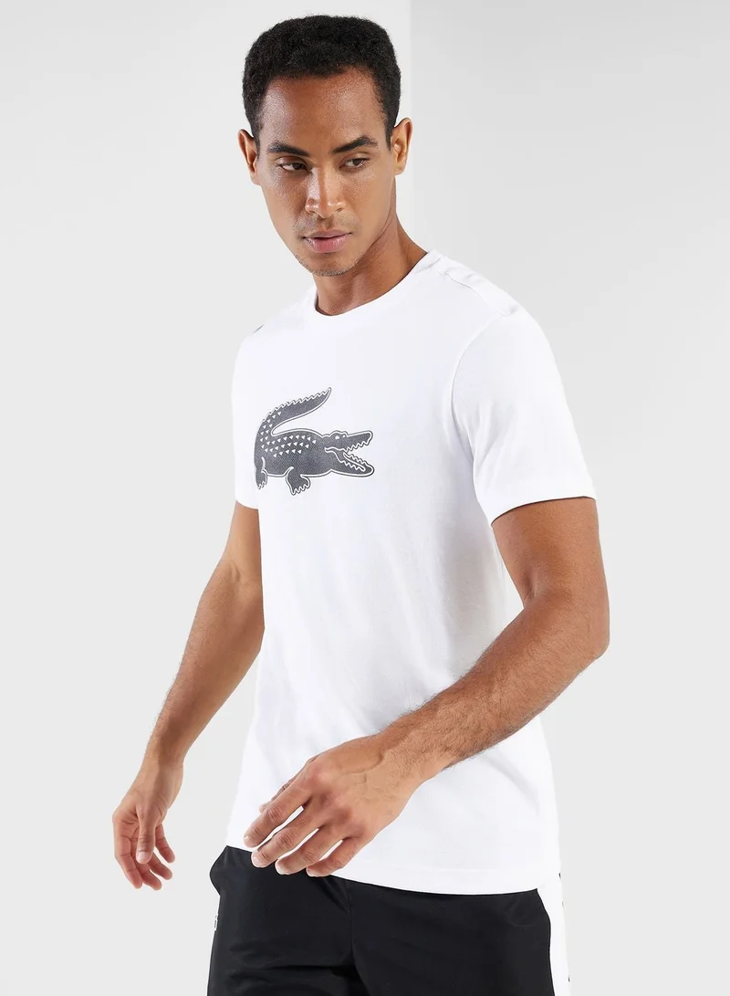 LACOSTE Ultra Dry Sport Crew Neck T-Shirt