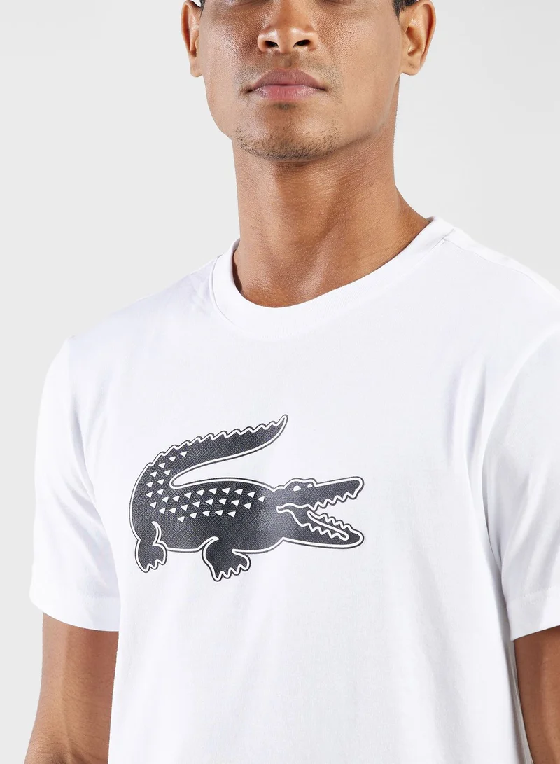LACOSTE Ultra Dry Sport Crew Neck T-Shirt