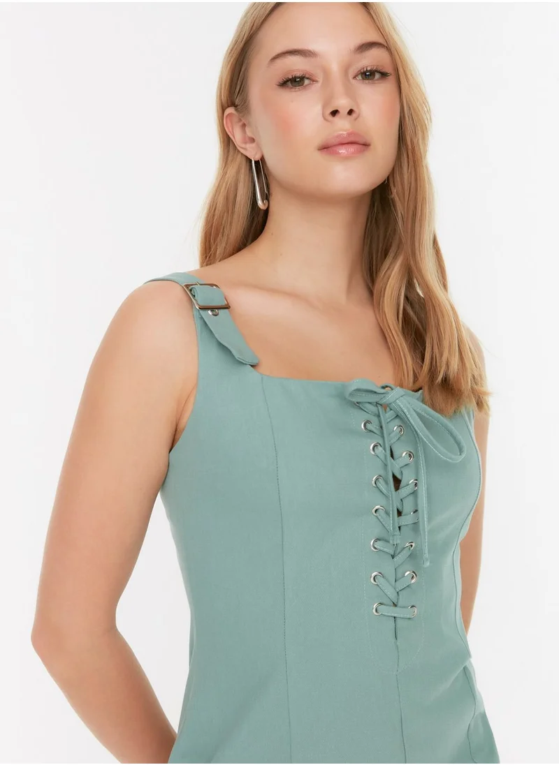 trendyol Strappy Tie Detail Dress