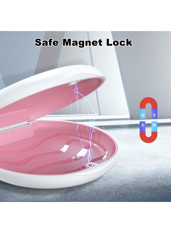 ARGOMAX Aligner Case Retainer Case Braces Box 1 Piece Orthodontic Box (White + Rose Red Silicone). - Image 4