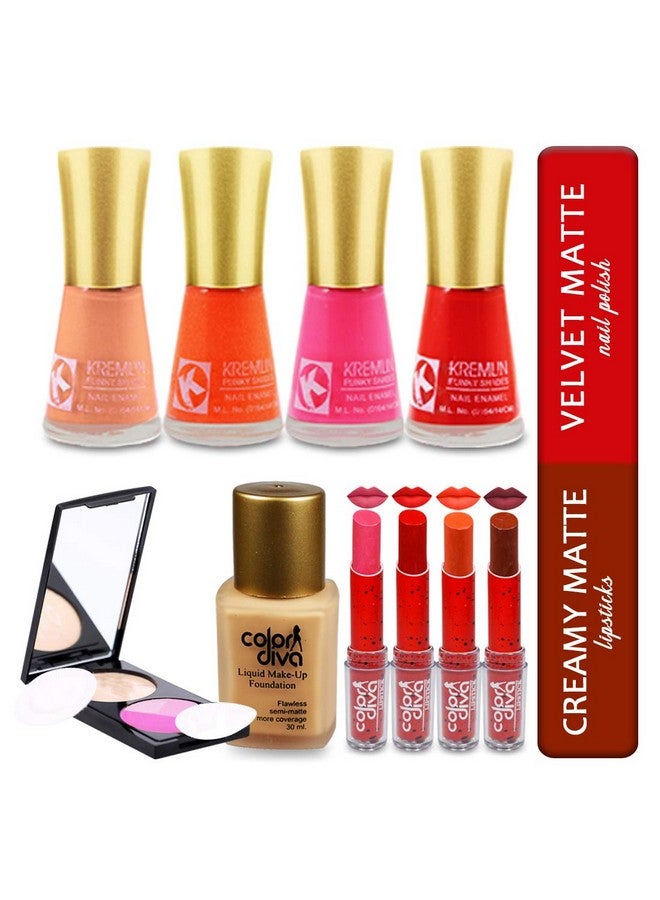 adbeni Festive Special Gorgeous Makeup Pack For Girls And Womensgc912 - Image 4