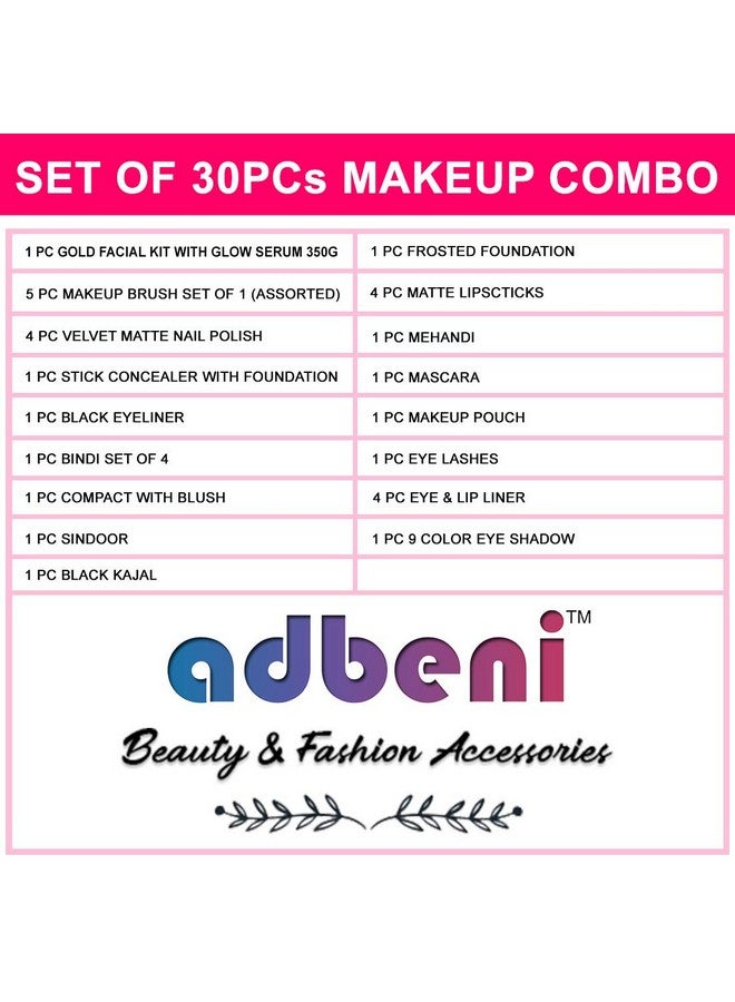 adbeni Festive Special Gorgeous Makeup Pack For Girls And Womensgc912 - Image 2